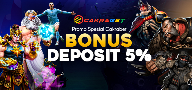 PROMO BONUS DEPOSIT HARIAN 5%	